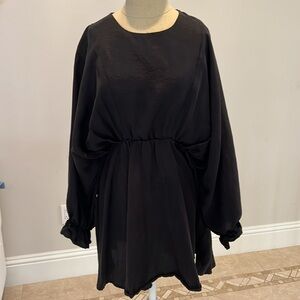 Zara black mini dress